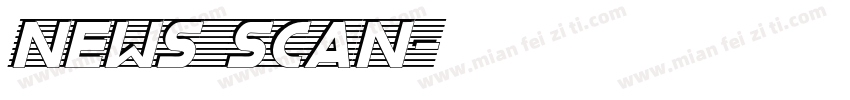 news scan字体转换
